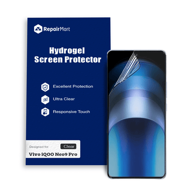 Vivo iQOO Neo9 Pro Compatible Premium Hydrogel Screen Protector With Full Coverage Ultra HD